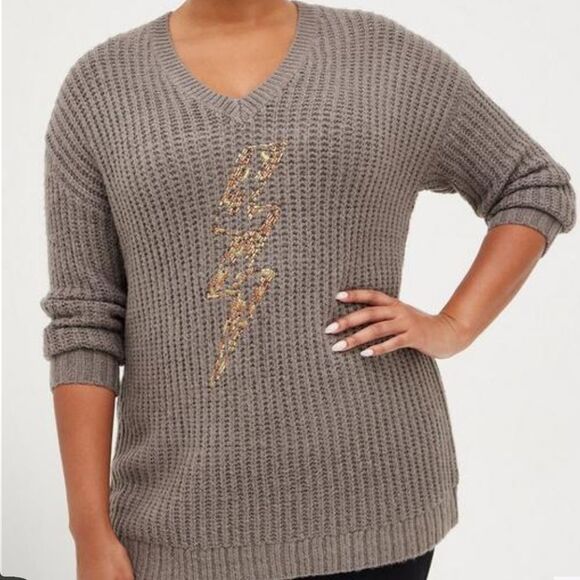 Chunky Graphic Sweater - Picture 3 of 11